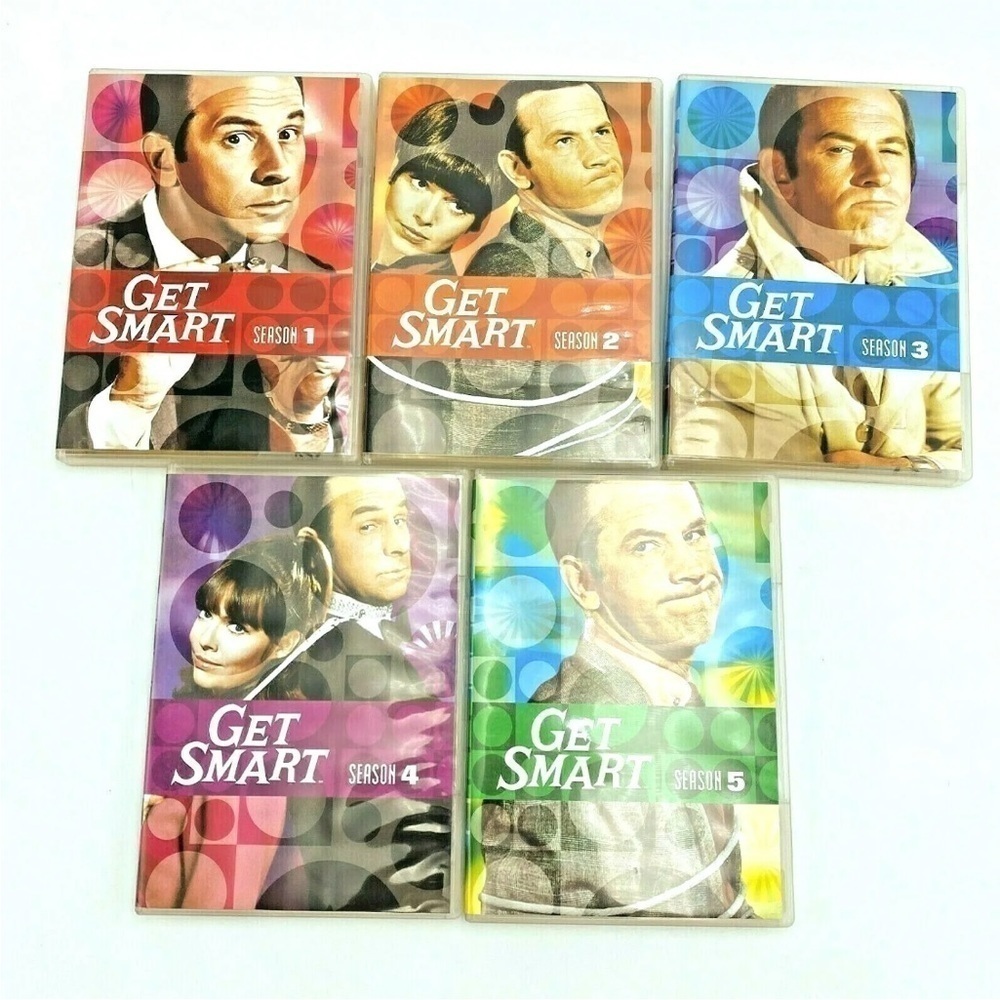 Get Smart COMPLETE Series DVD Season 1-5 1,2,3,4,5 (25 Discs)